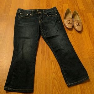 Petite cropped jeans